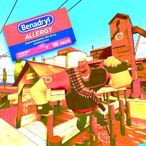 2Fort but you consumed too many benadryl – Team Fortress 2 Mod