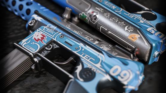TEC-9 | RACER 09 (blue)