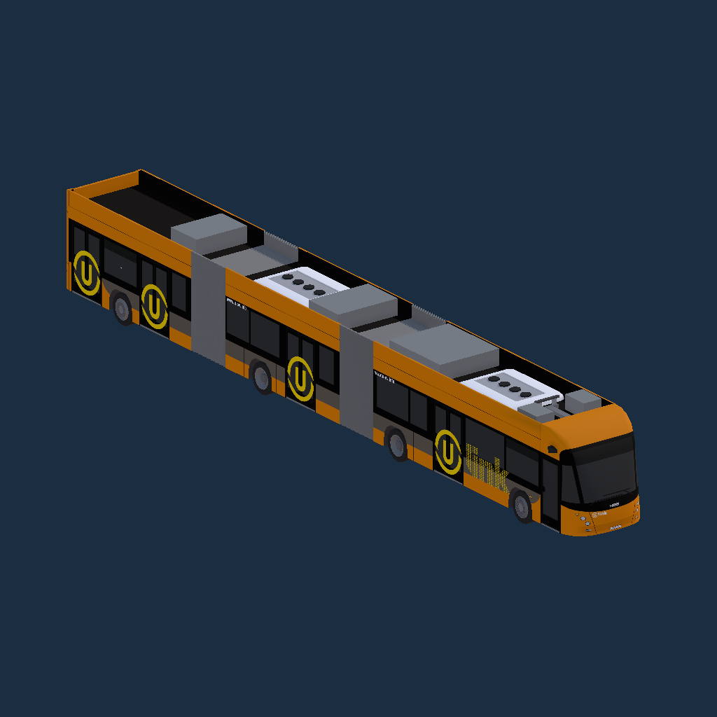 Hess Lighttram 25 U-OV Ulink (Oranje-Geel)