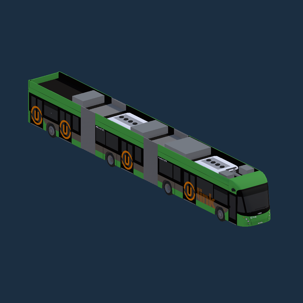 Hess Lighttram 25 U-OV Ulink (Groen-Oranje)