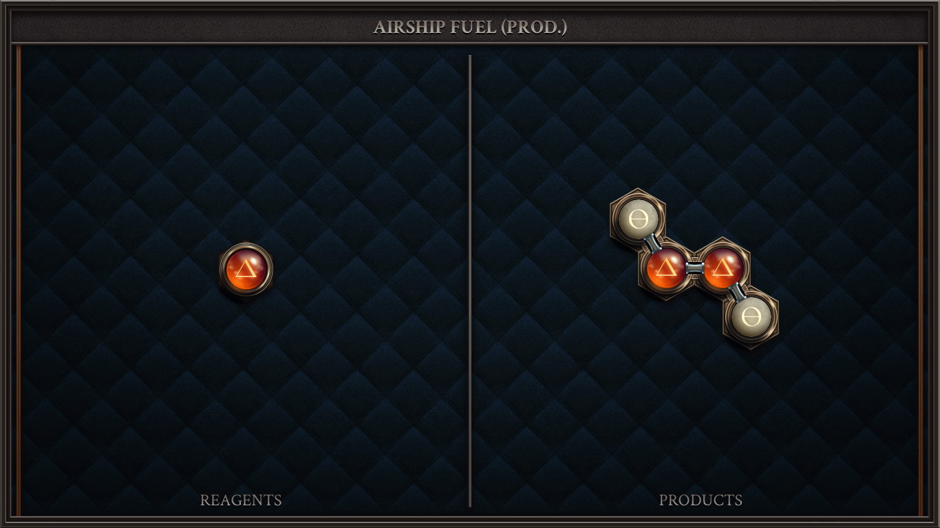 AIRSHIP FUEL (Tiny production challenge)
