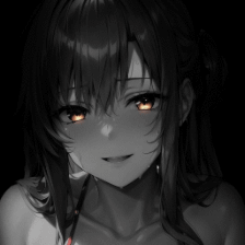 asuna dark background / colored 4K (3 versions)