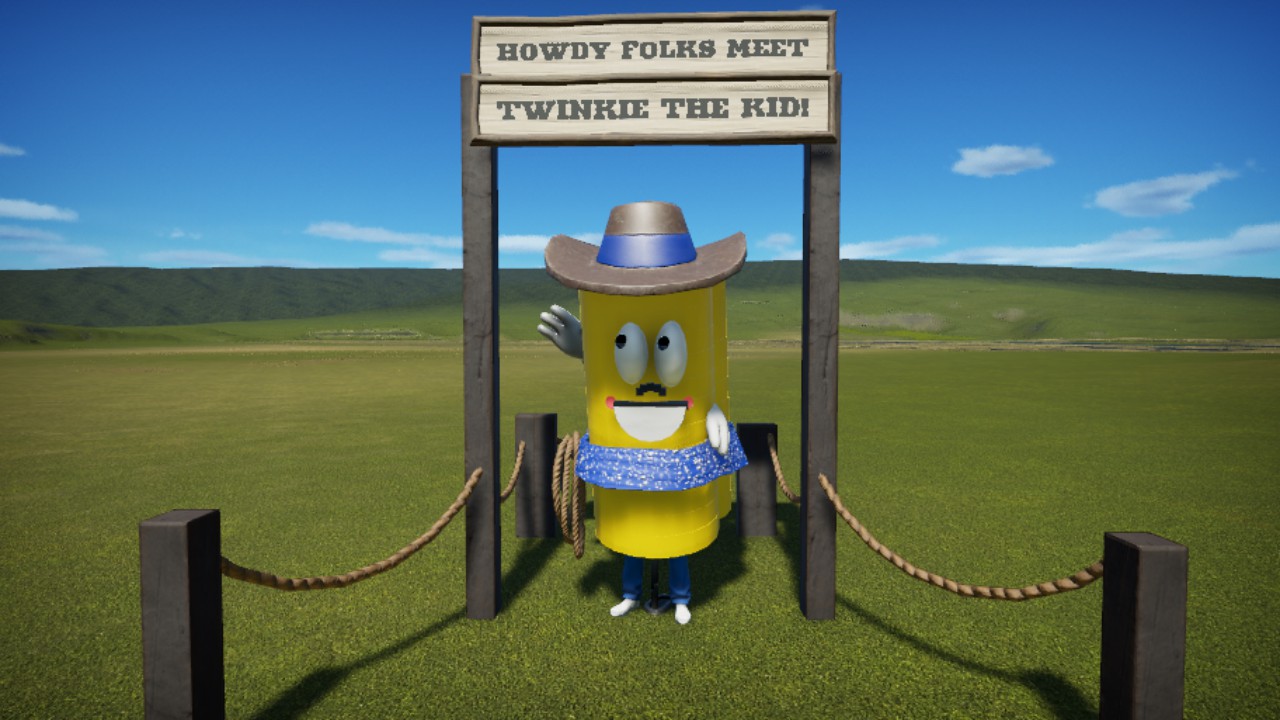 Twinkie the Kid - Western Mascot