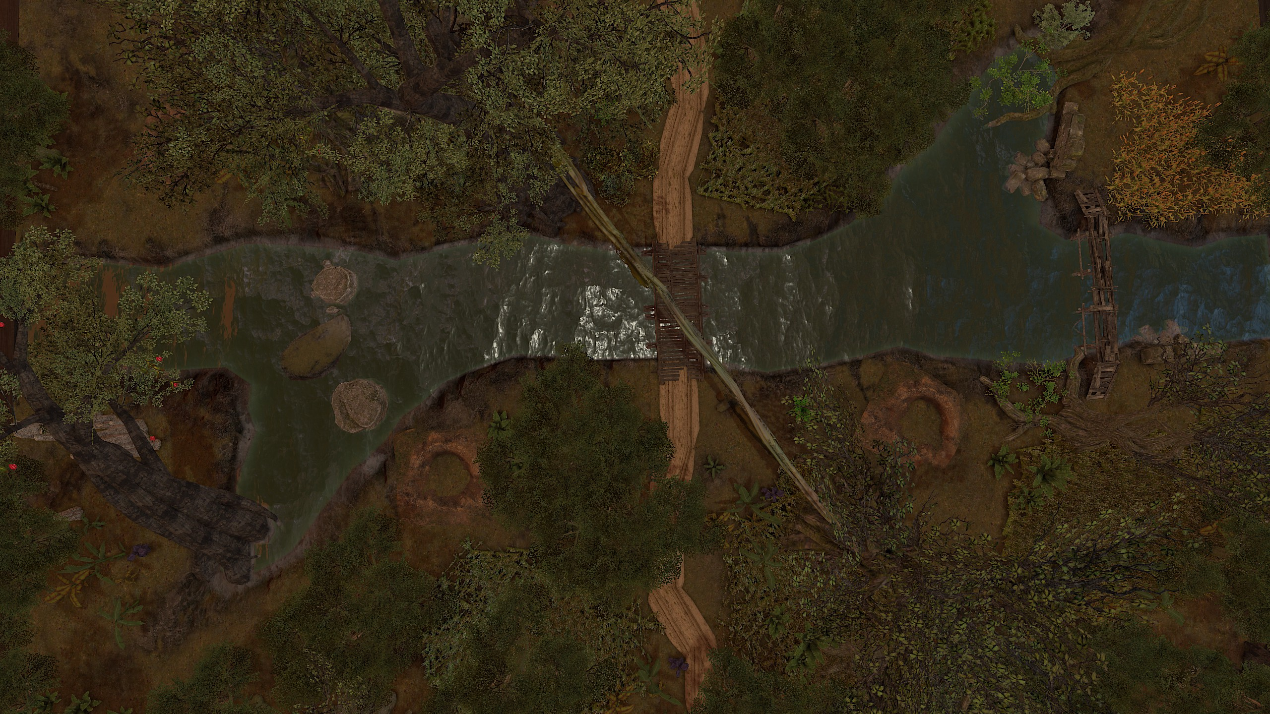 Bolt Action Jungle River Map preview