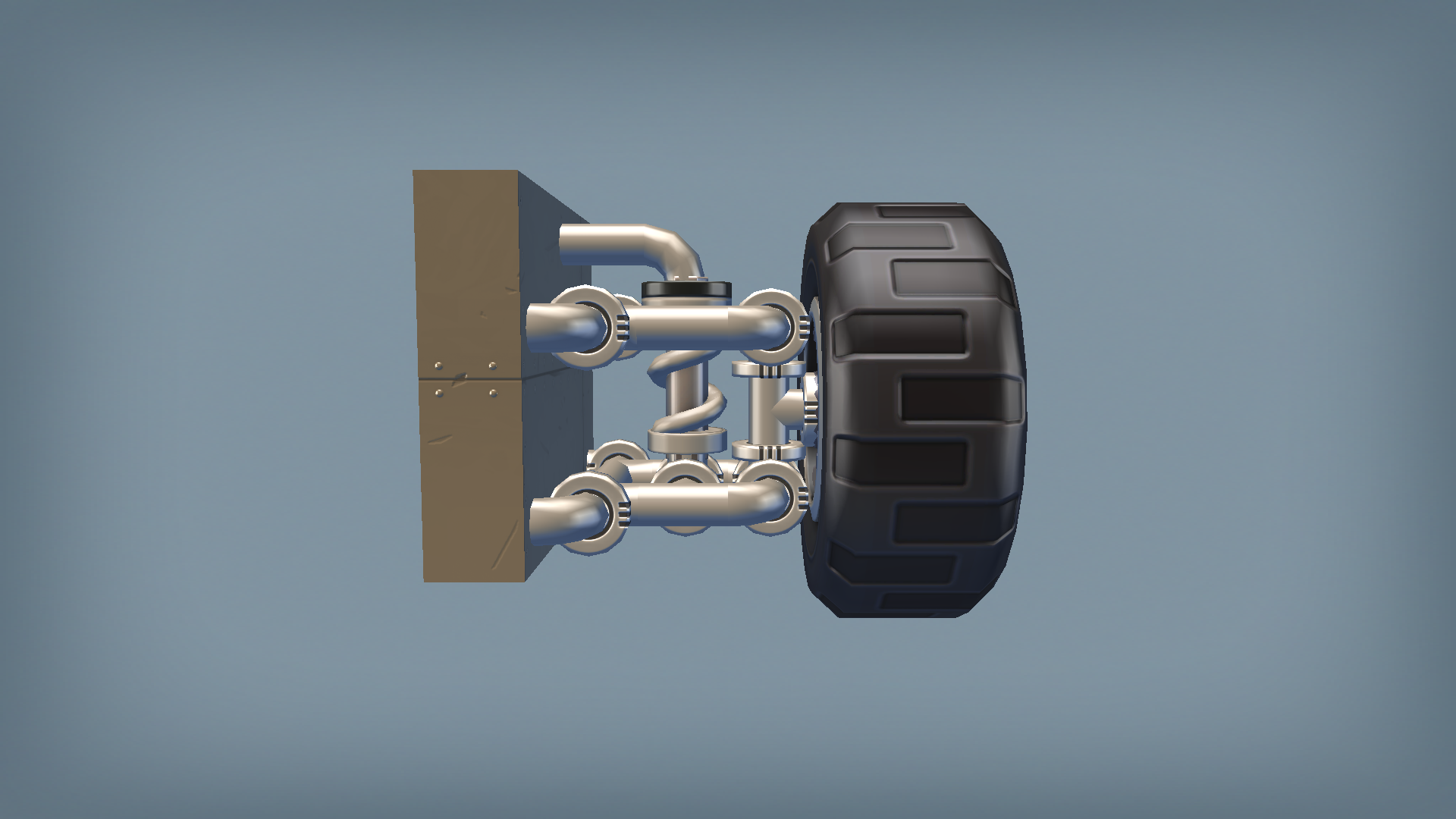 Double Wishbone Suspension Steer