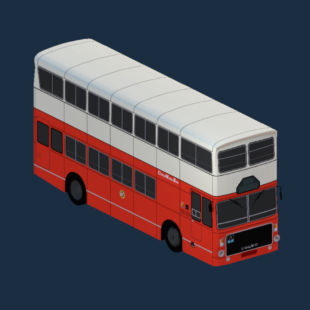 CMB AV1 - Volvo Ailsa B55 ALX(AV) 70s Red