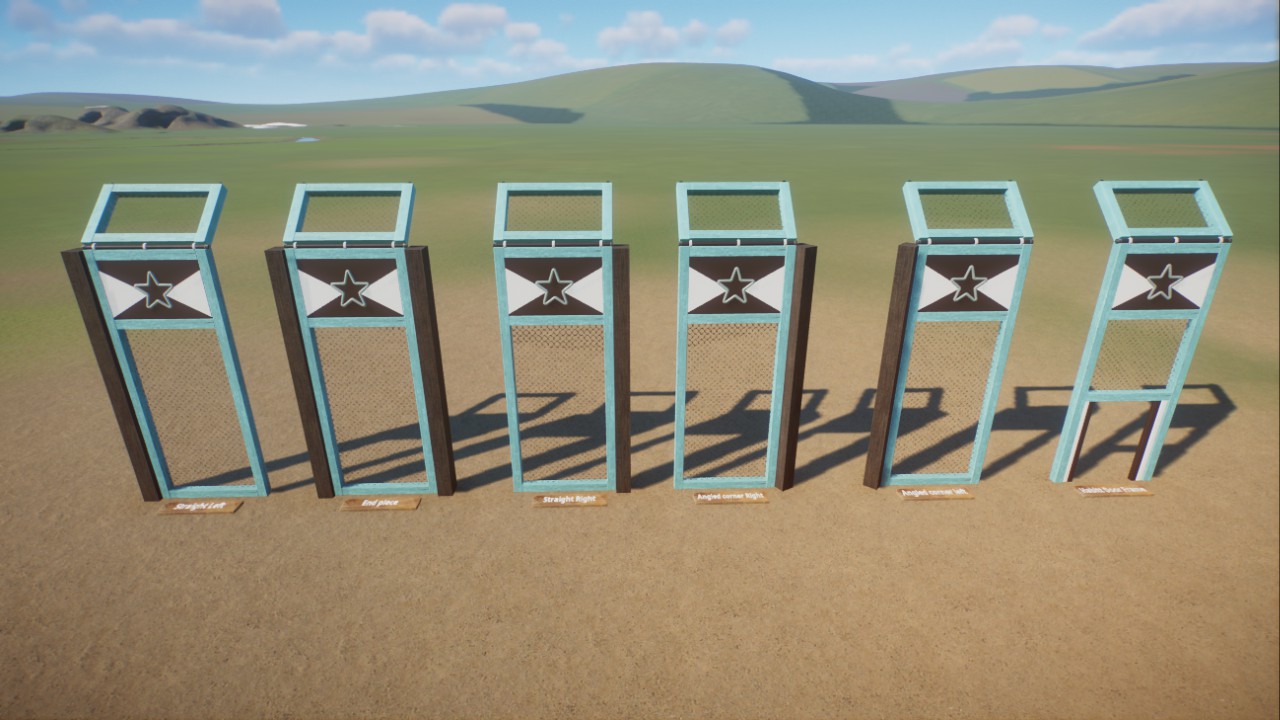 Arctic themed Habitat Barrier