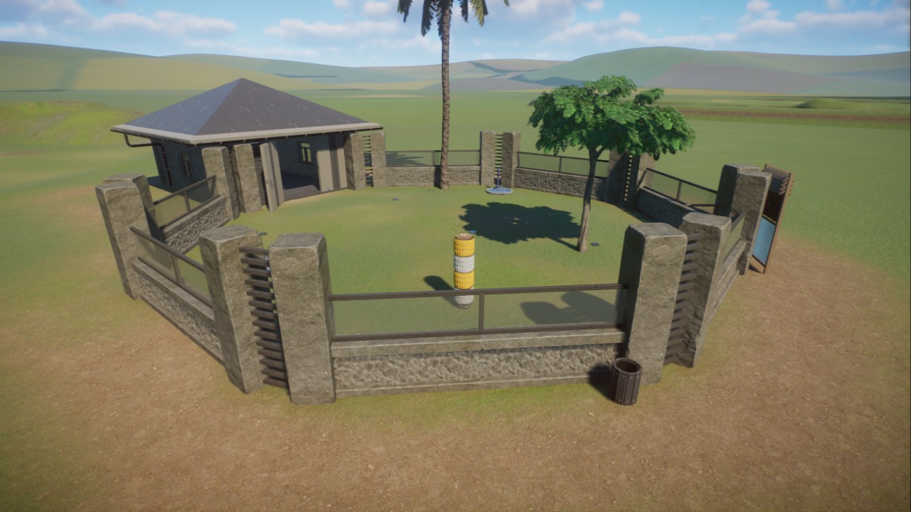 Stone Hexagonal Habitat