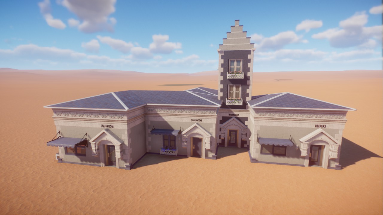 Bavarian Styled Staff Area