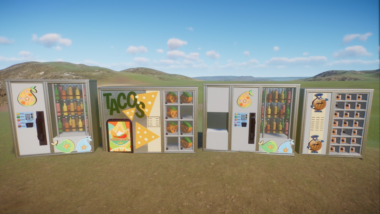 vending machine cover, outer shell for food, drink vending machine and ATM, Cover für die Getränke/Essen/ Automaten/Geldautomat