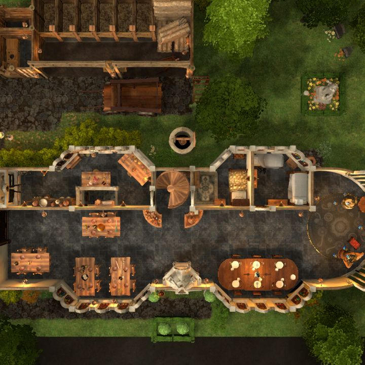 The Pilgrim's Rest ground floor