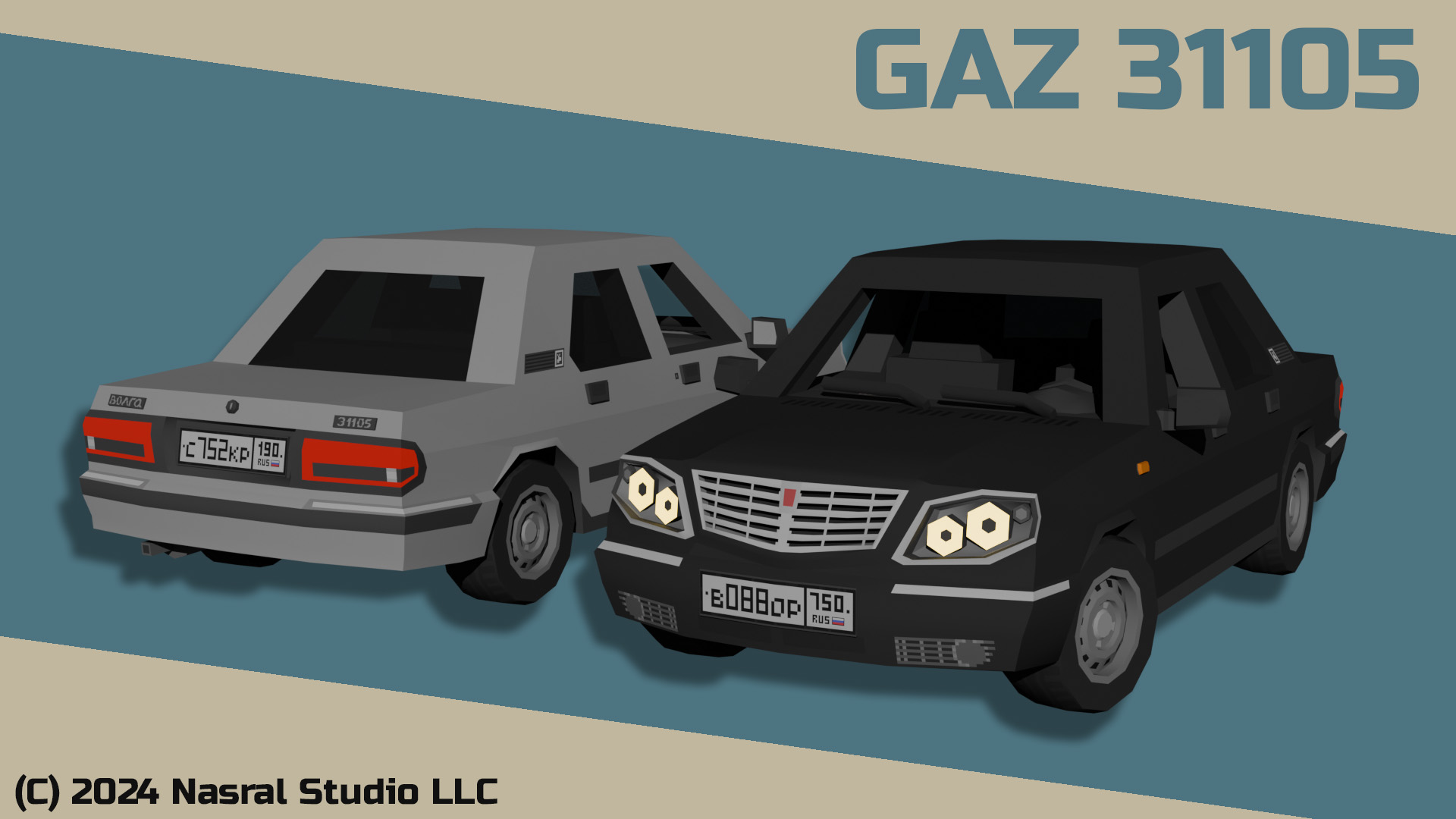 Volga 31105 Pack – Unturned Mod