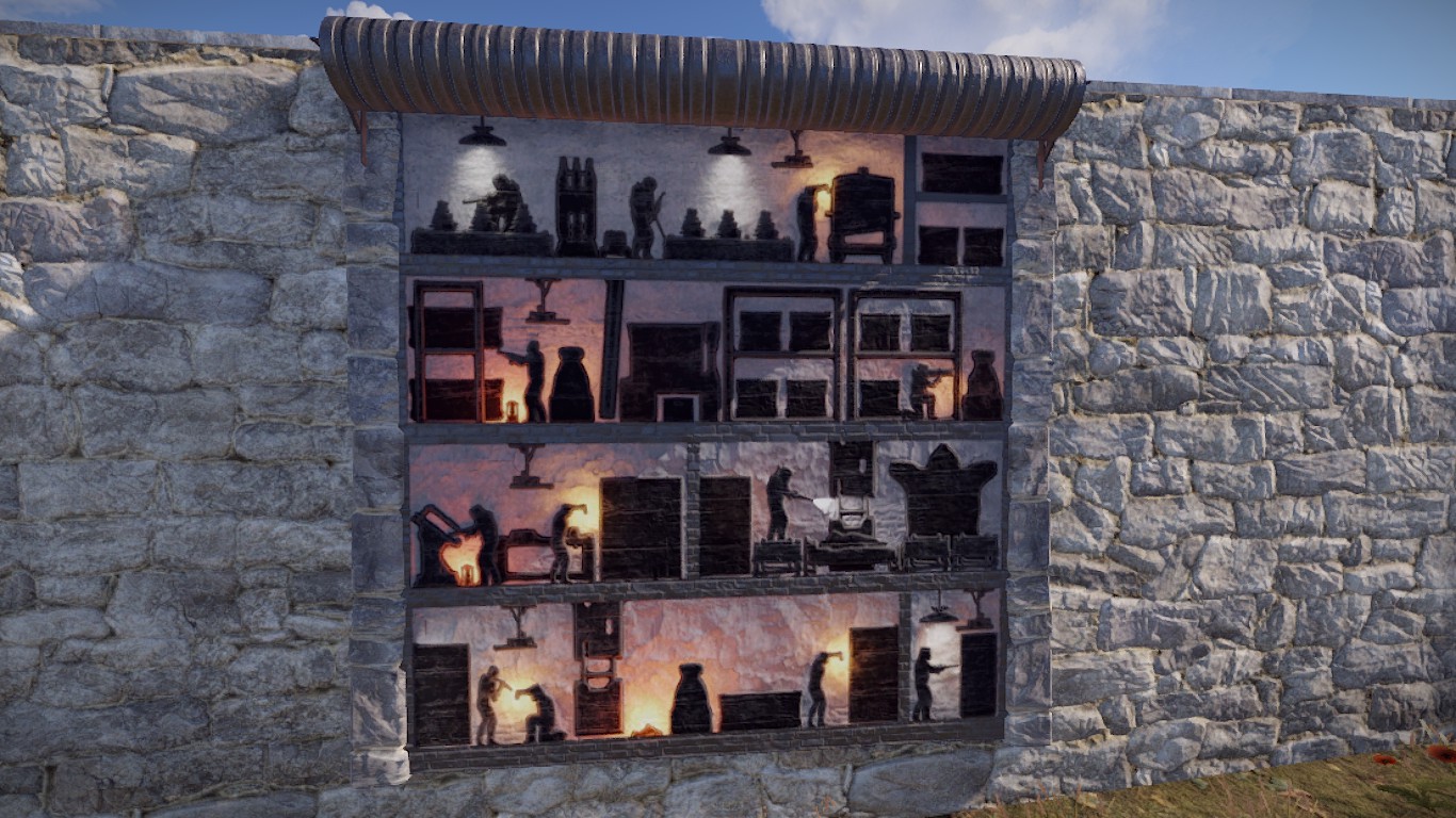 Clan Base Garage Door