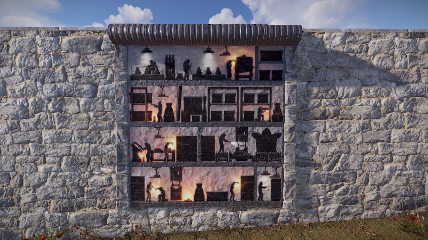 Clan Base Garage Door