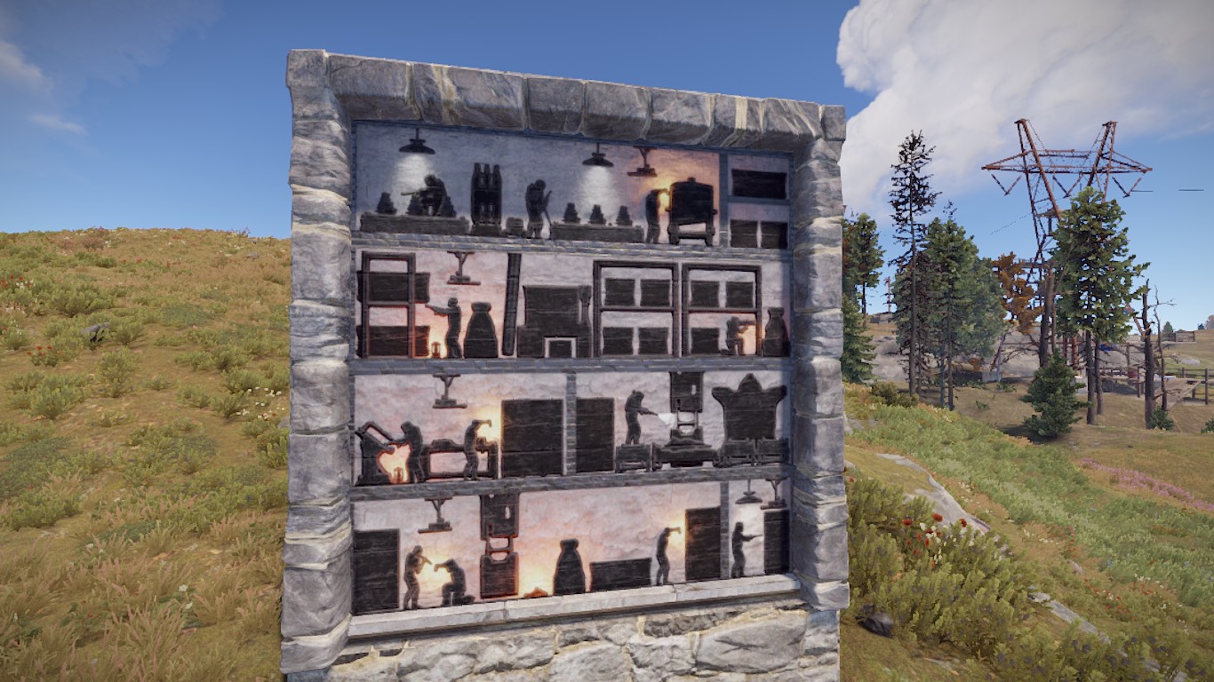 Clan Base Garage Door