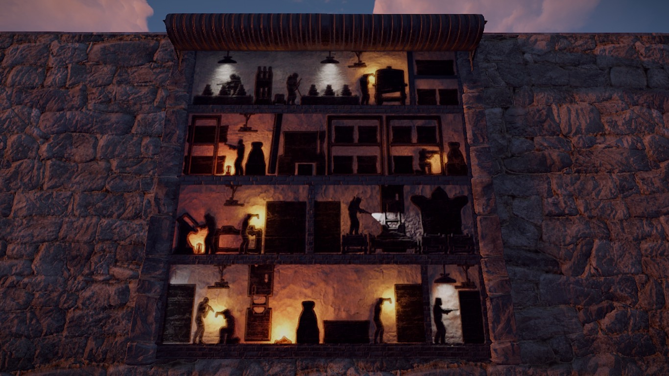 Clan Base Garage Door