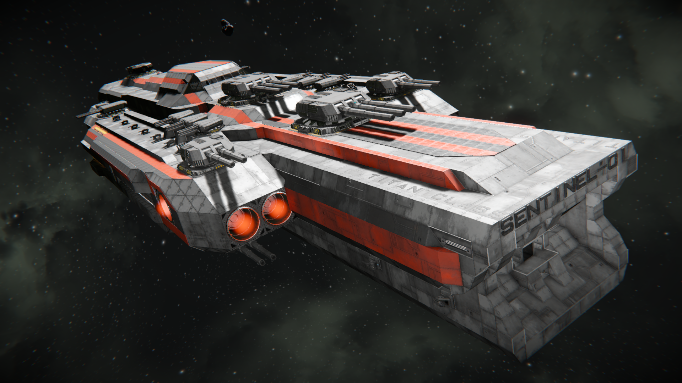 MAMMOTH Class BattleShip Sentinel -01 preview