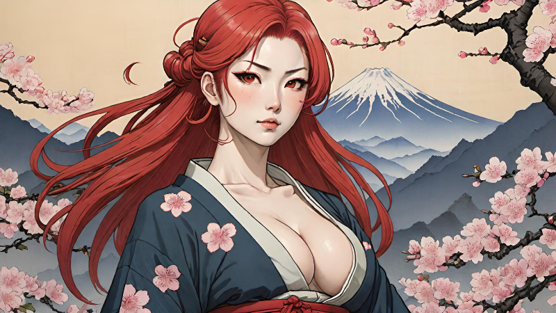 Red Blossoms