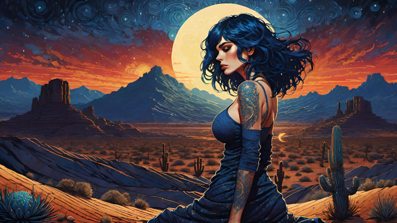 Starry Desert