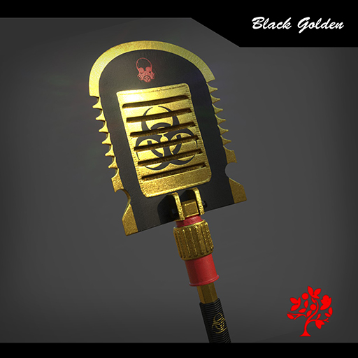 Crovel Black Golden