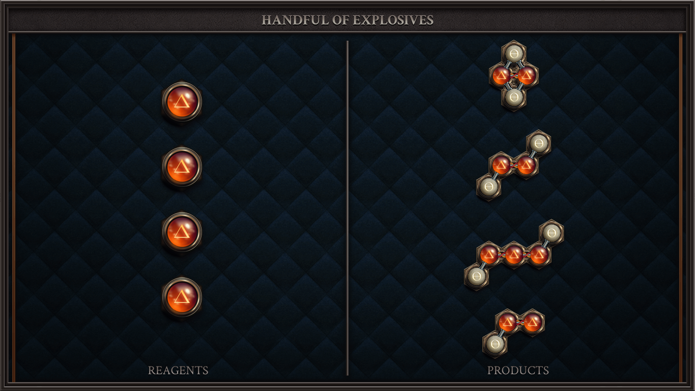 HANDFUL OF EXPLOSIVES