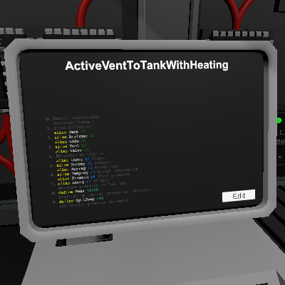 Active Vent To Tank With Heating
