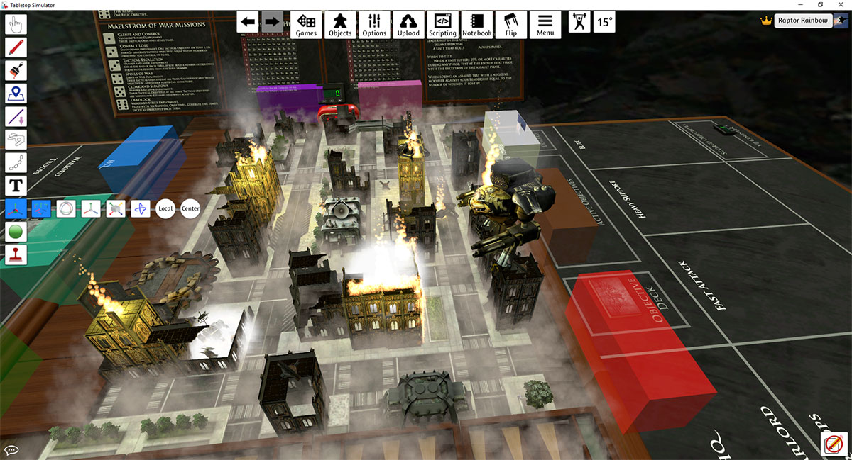 City Fire 40k Map