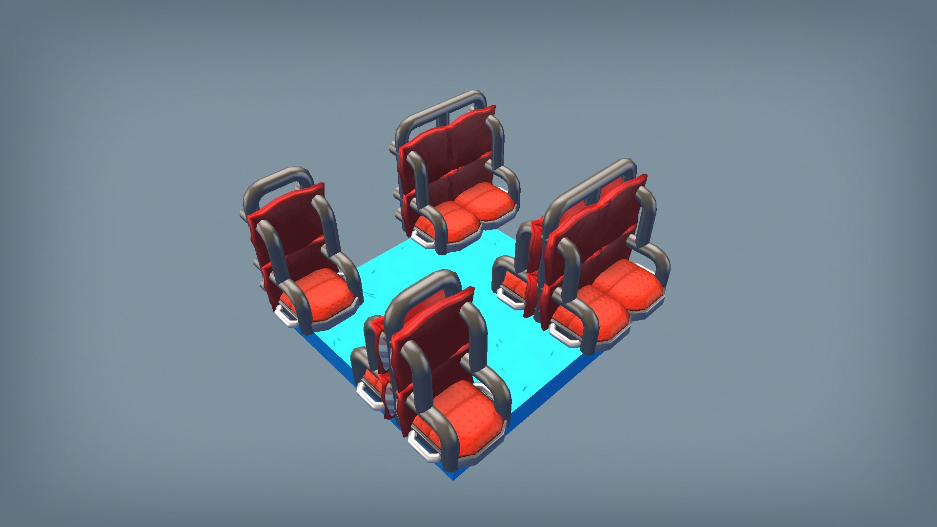 Vanilla Train Seats/Benches