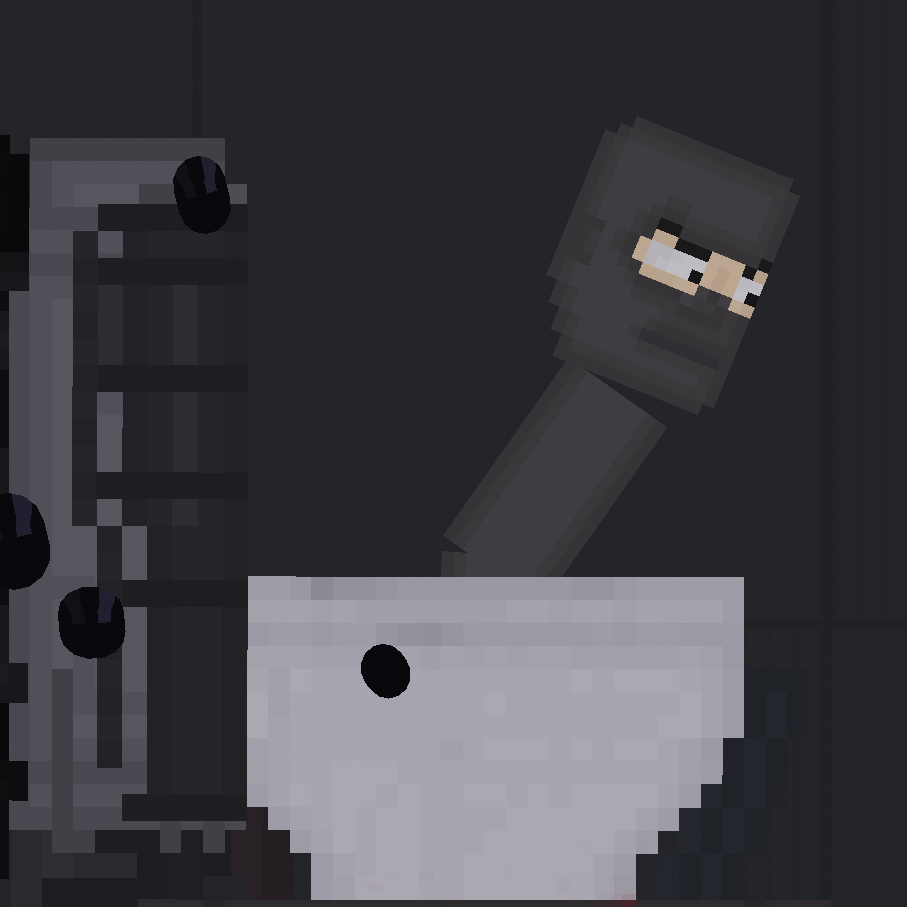 Bulldozer Toilet