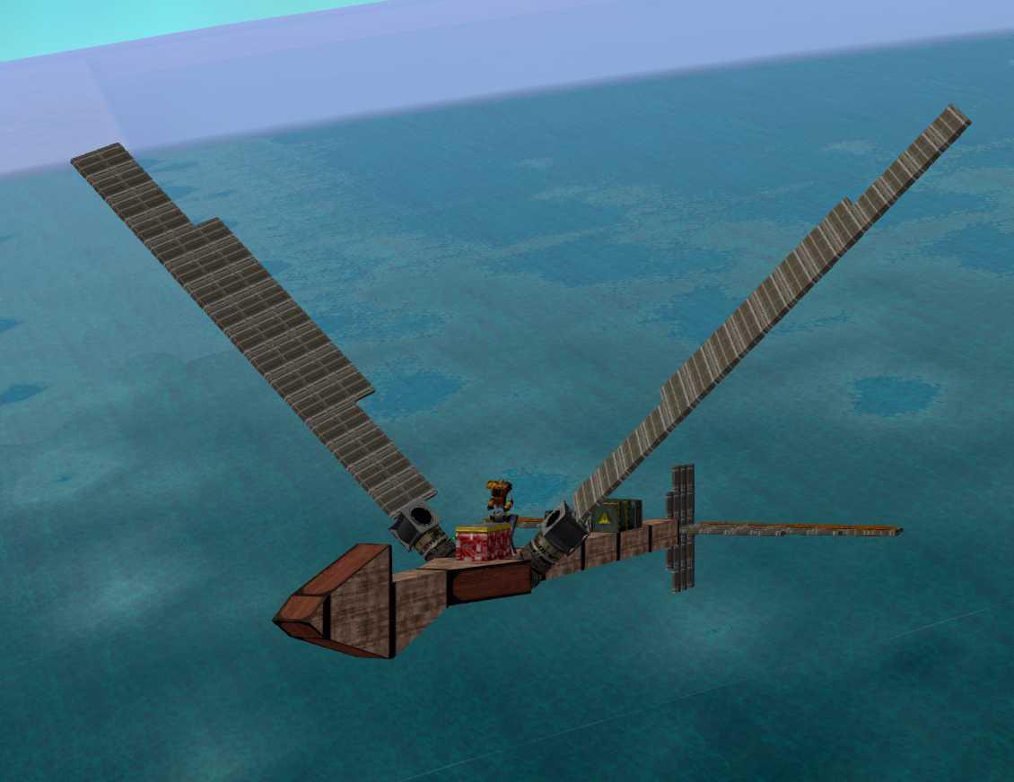 羽ばたき式飛行機_パタパタ君_滑空部門用 preview