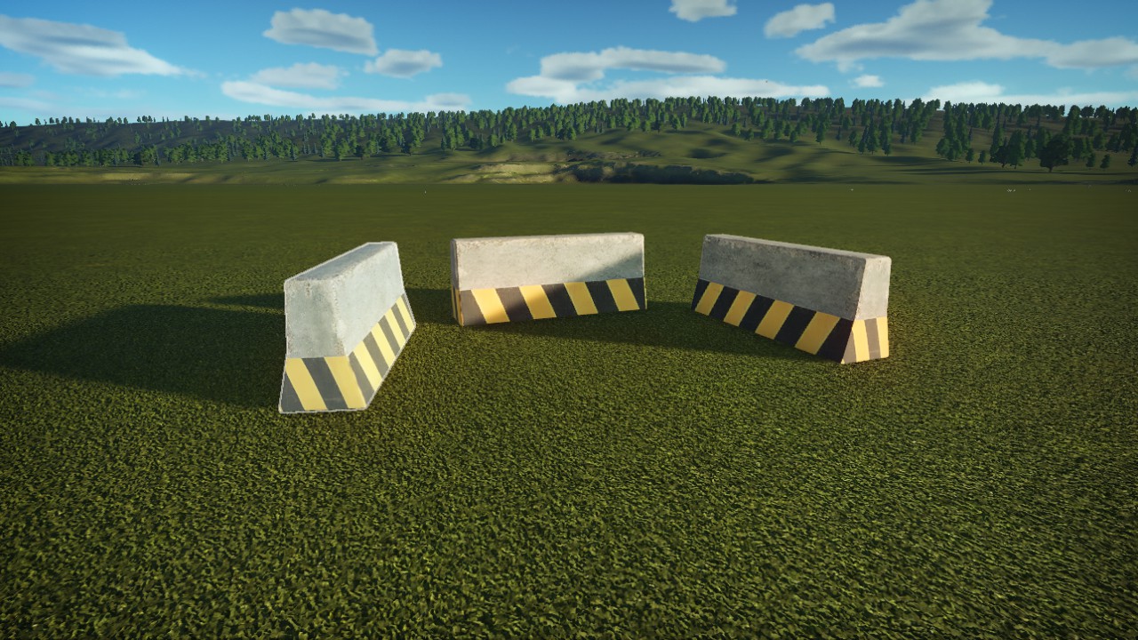 Concrete barrier preview
