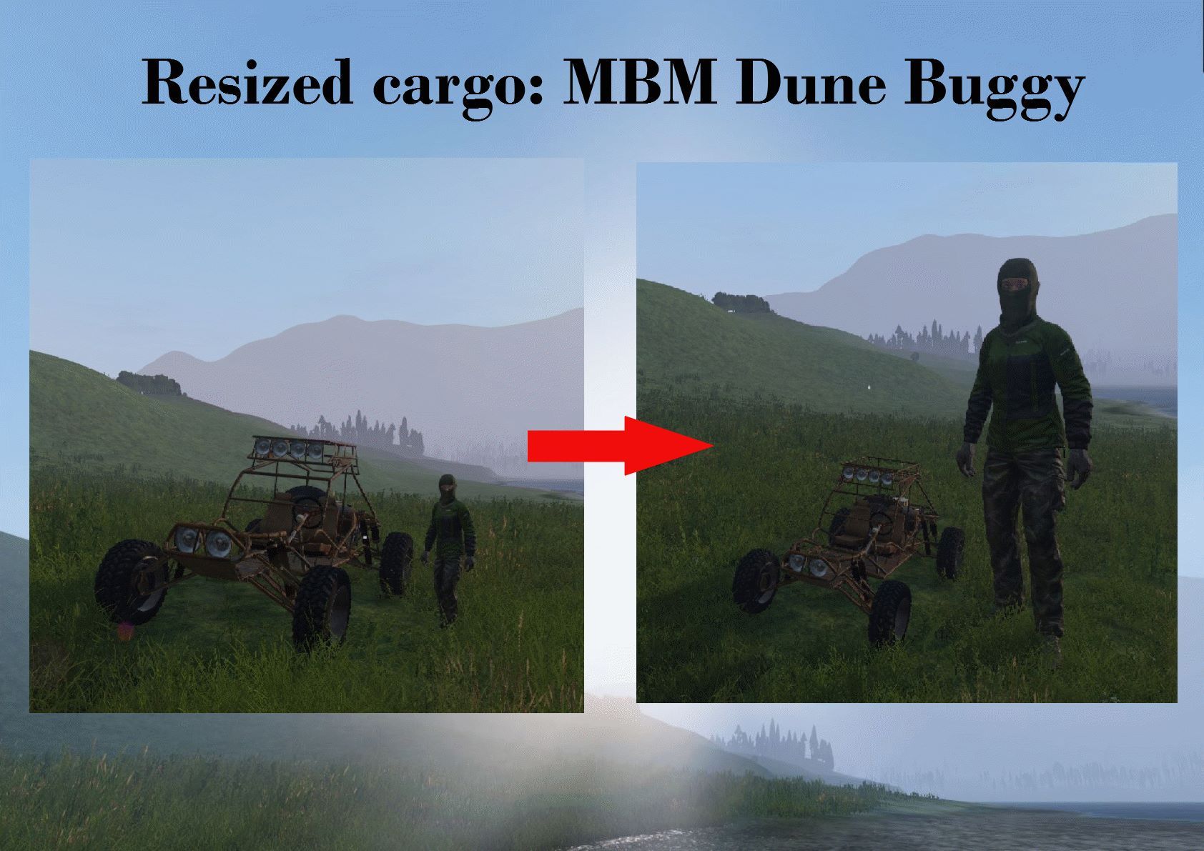 Resized Cargo: MBM Dune Buggy