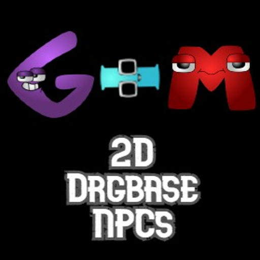 (DrGBase) NEW 2D Updated Alphabet Lore G-M Pack SNPCs