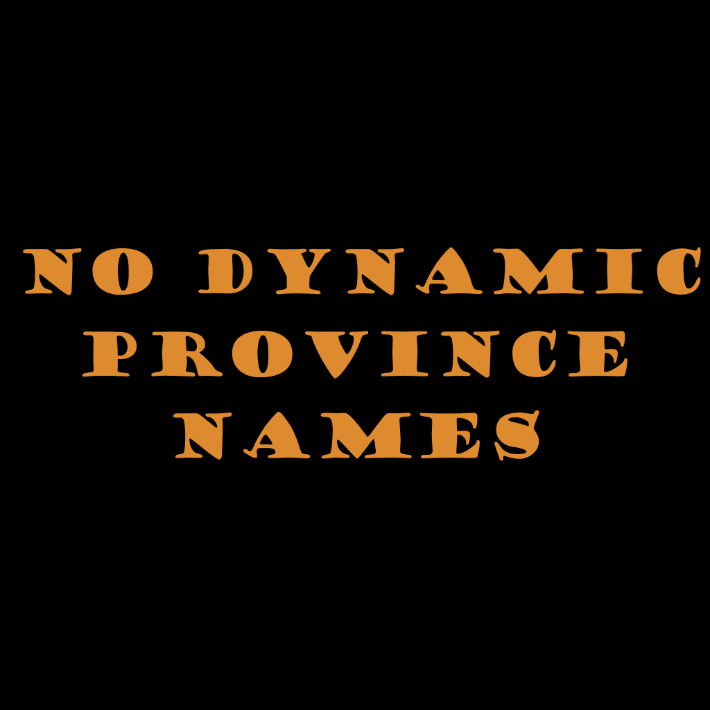 No Dynamic Province Names (ndpn)