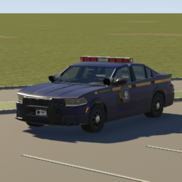 2018 Dodge Charger - NYSP - 1D31 - High Brick -