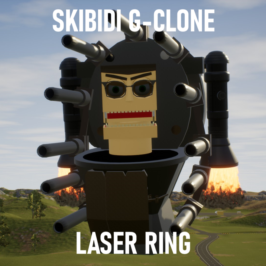 Skibidi G-Clones Laser Ring! Skibi