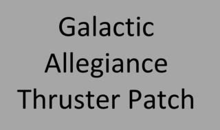 Galactic Allegiance Thruster Patch