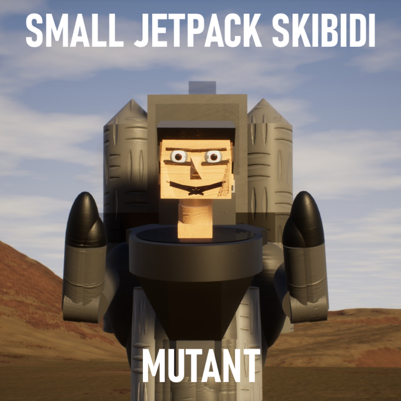 Small Battleifled Skibidi Mutant! Skibi