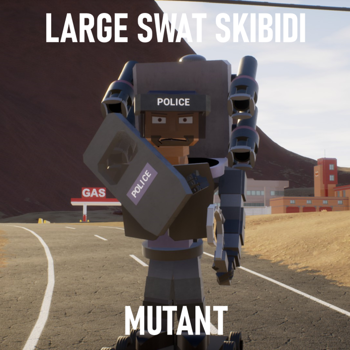 Swat Skibidi Mutant! Skibi
