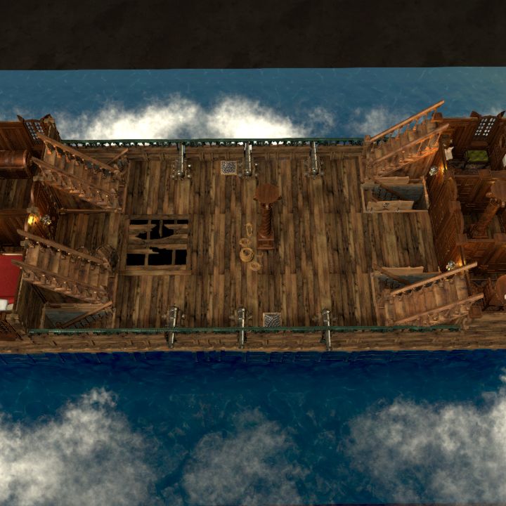 Cloud Dancer Ship Main Deck