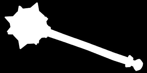 【Darkest Dungeon 2】 Man-at-Arm's Steel Mace (Tonfa) HUD Icon
 preview