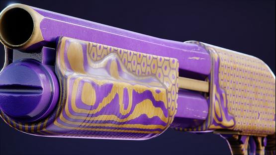 Pencil | Sawed-Off | Purple