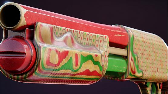 Pencil | Sawed-Off | Green+Red