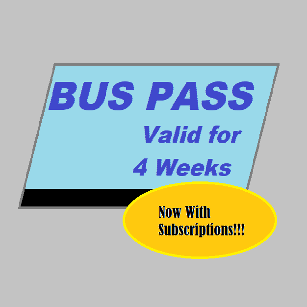 Bus Pass (Now with Subscription Services)