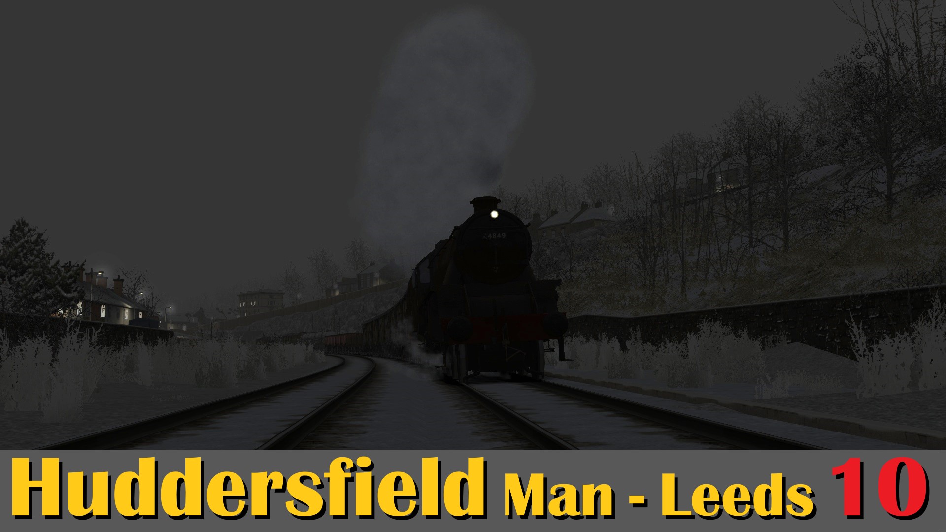 N.S1070 Huddersfield - 1960's Steam via Stalybridge to Diggle Junction