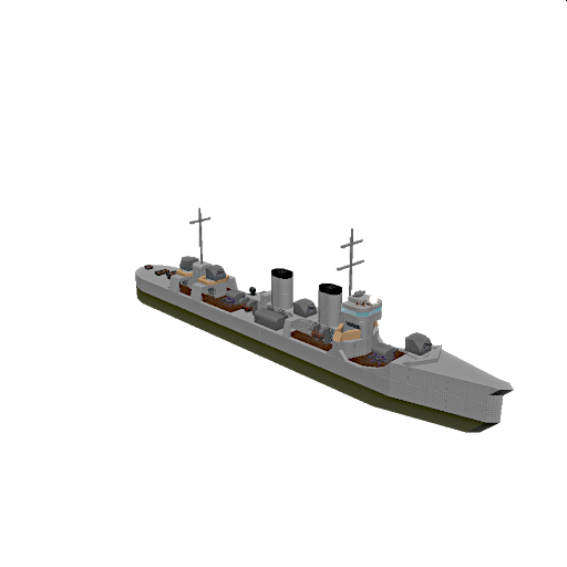 IJN Mitsuki Class Destroyer