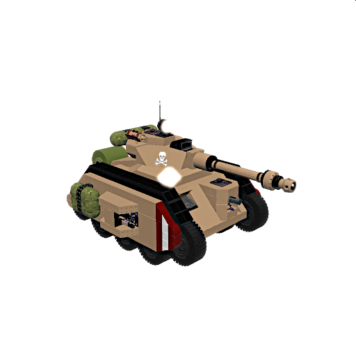 Leman Russ Vanquisher Tank ( Painted )