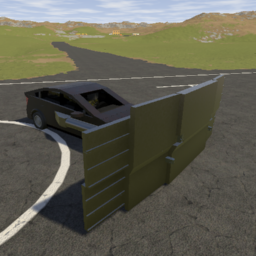 P-7 Toyota Prius Mobile Barricade