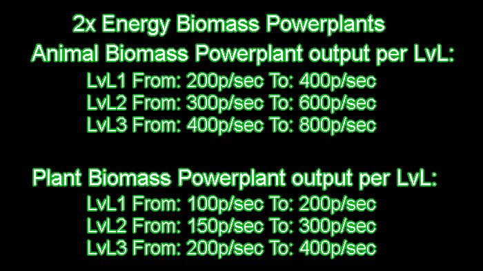 2x Energy Biomass Powerplants