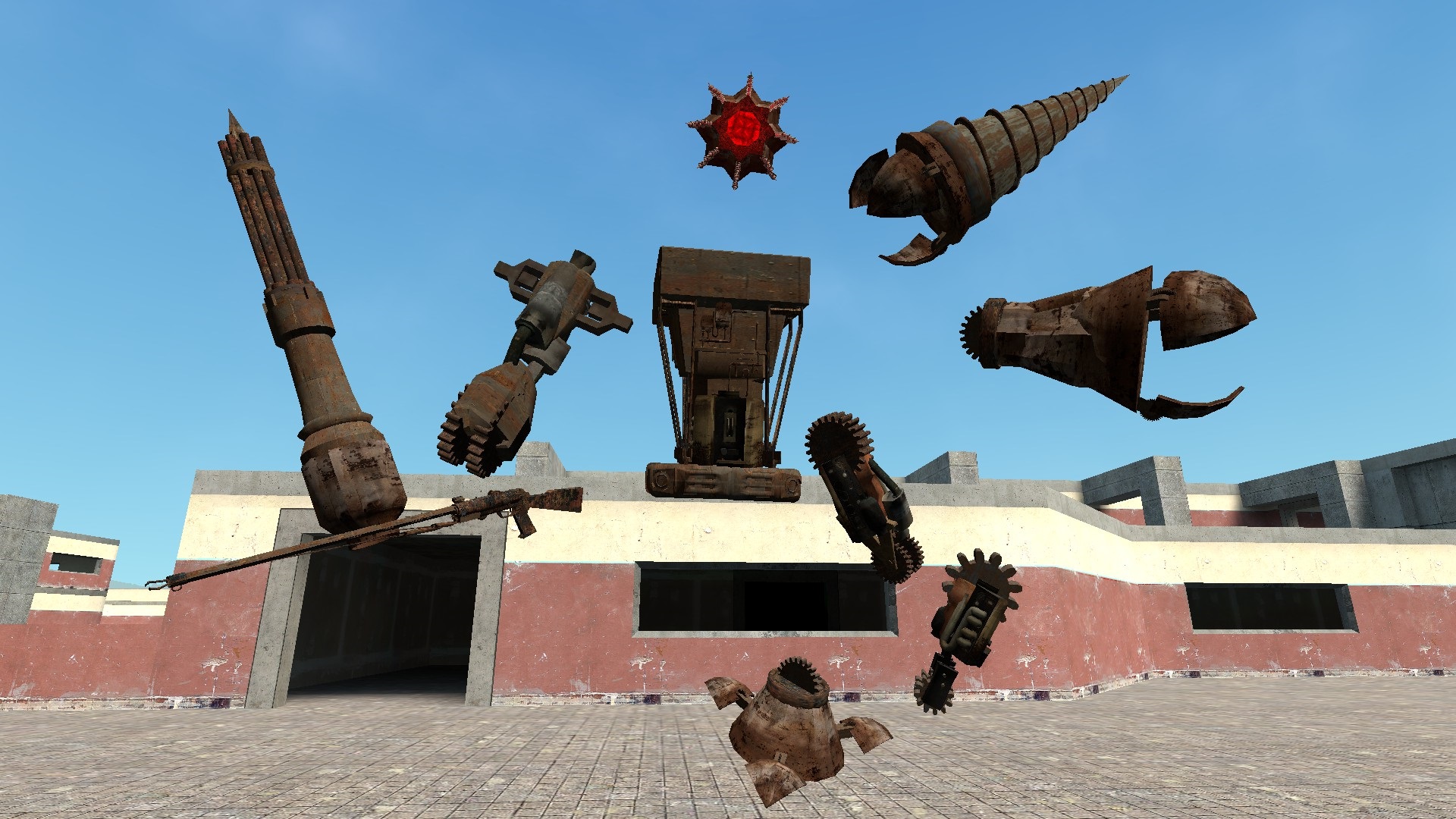 (PAC3) Robot Parts Pack
